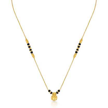 Wati Serenity Yellow Gold Wati Mani Mangalsutra For Women