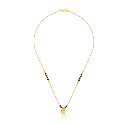 Wati Serenity Yellow Gold Wati Mani Mangalsutra For Women