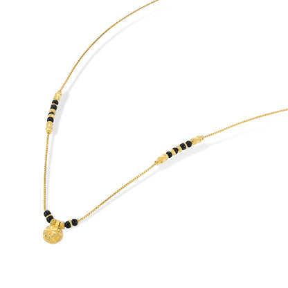 Wati Serenity Yellow Gold Wati Mani Mangalsutra For Women