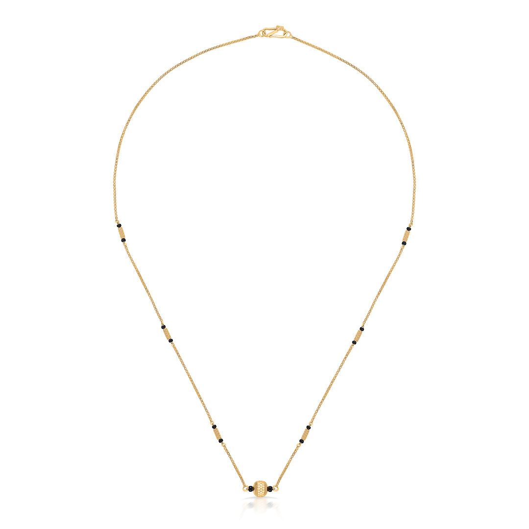 Swarna Moti Yellow Gold Modern Mangalsutra For Women