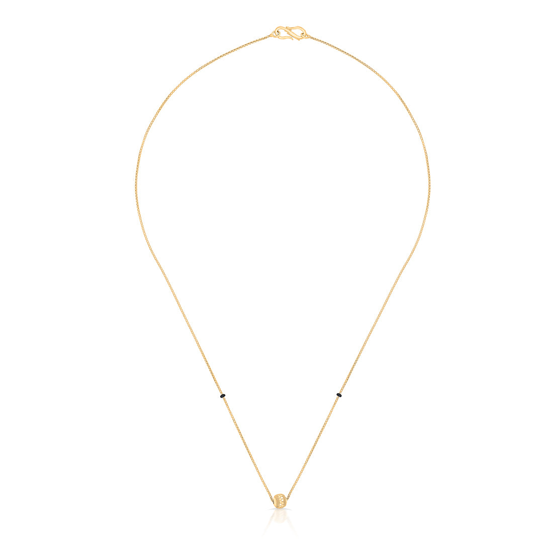 Pure Grace Yellow Gold Modern Mangalsutra For Women