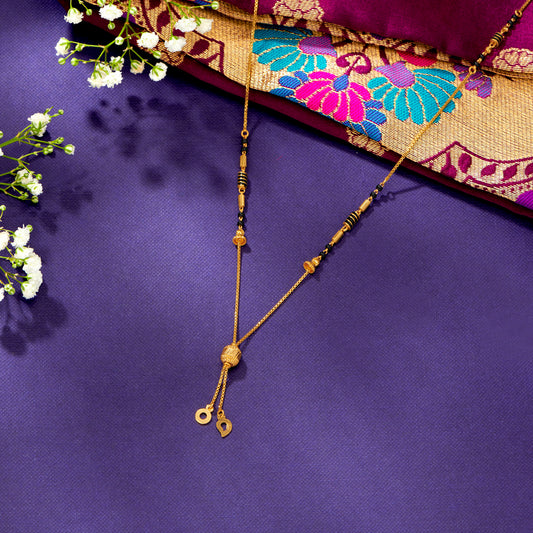 Fancy Gold Modern Mangalsutra For Women