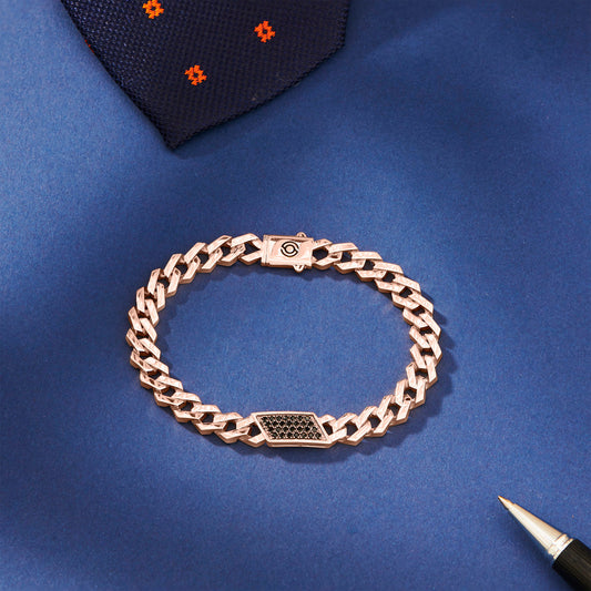 Alpha Link Gold Bracelets