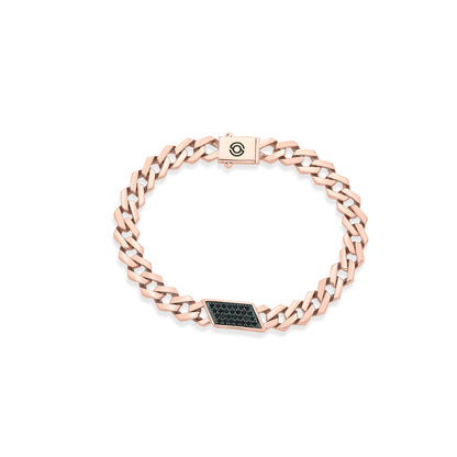 Alpha Link Gold Bracelet