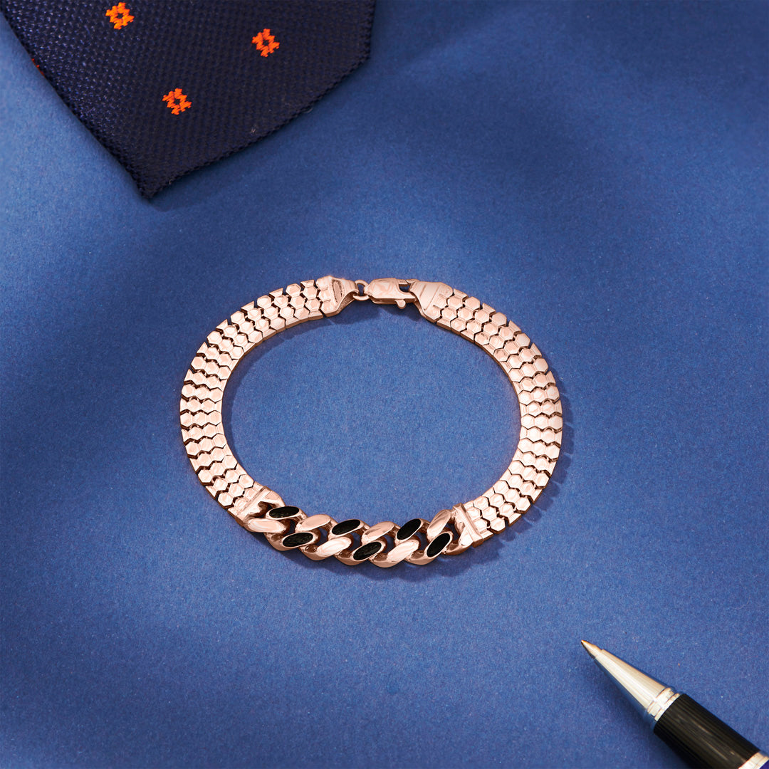 urban weave gold bracelet