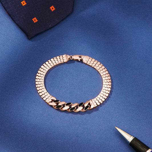 Urban Weave Gold Bracelet