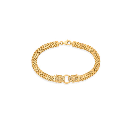 Pride Lock Gold Bracelets