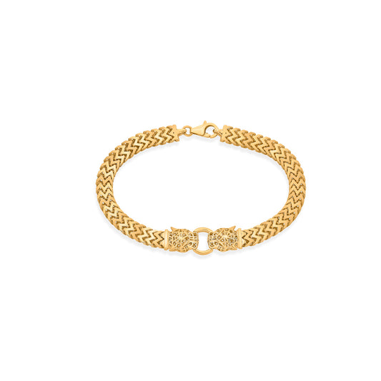 Pride Lock Gold Bracelets