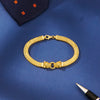 Pride Lock Gold Bracelet