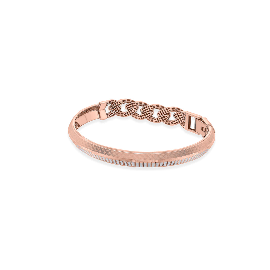 rose titan gold bracelet