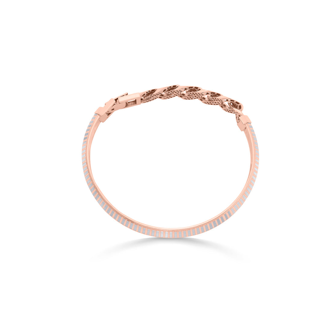 rose titan gold bracelets
