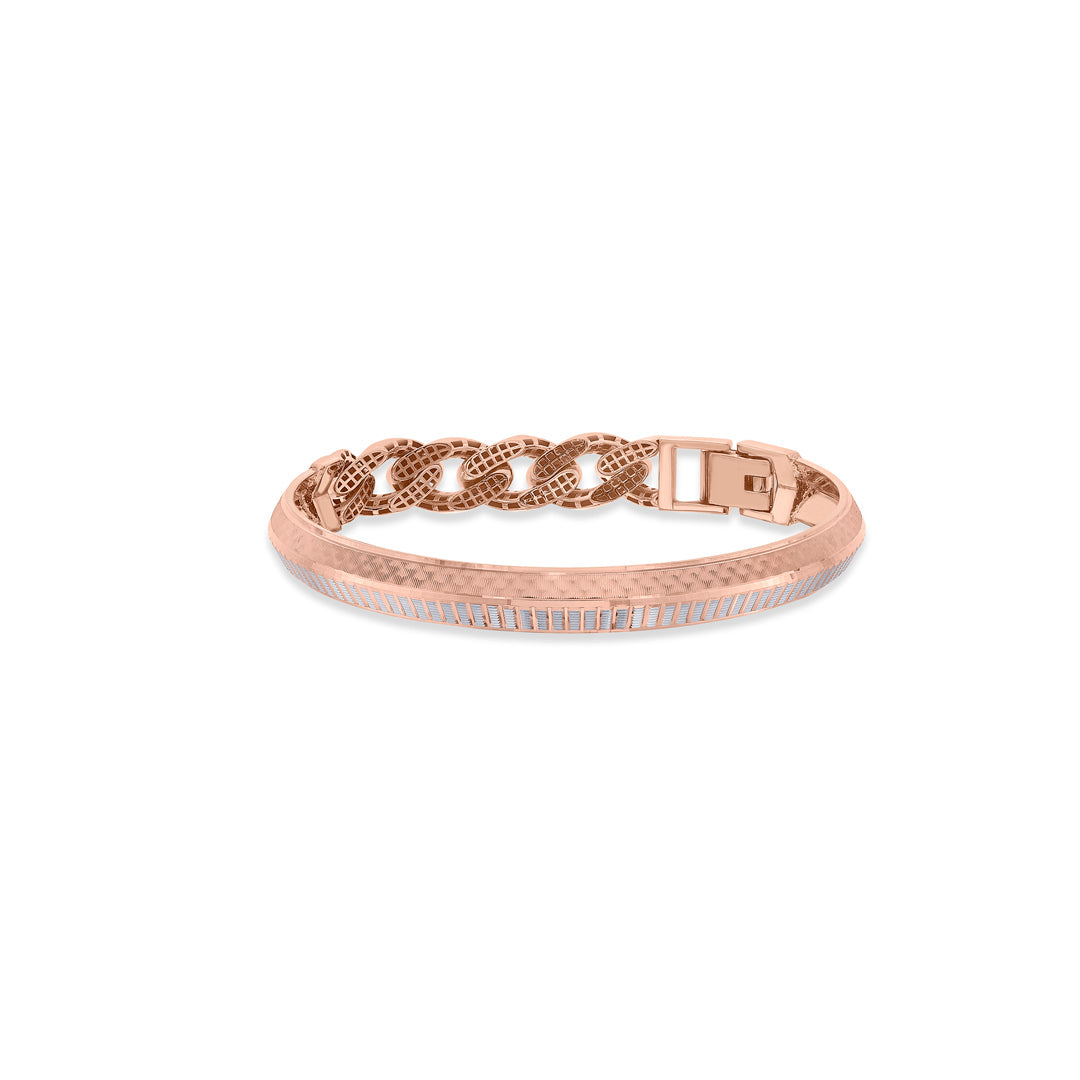 rose titan gold bracelet