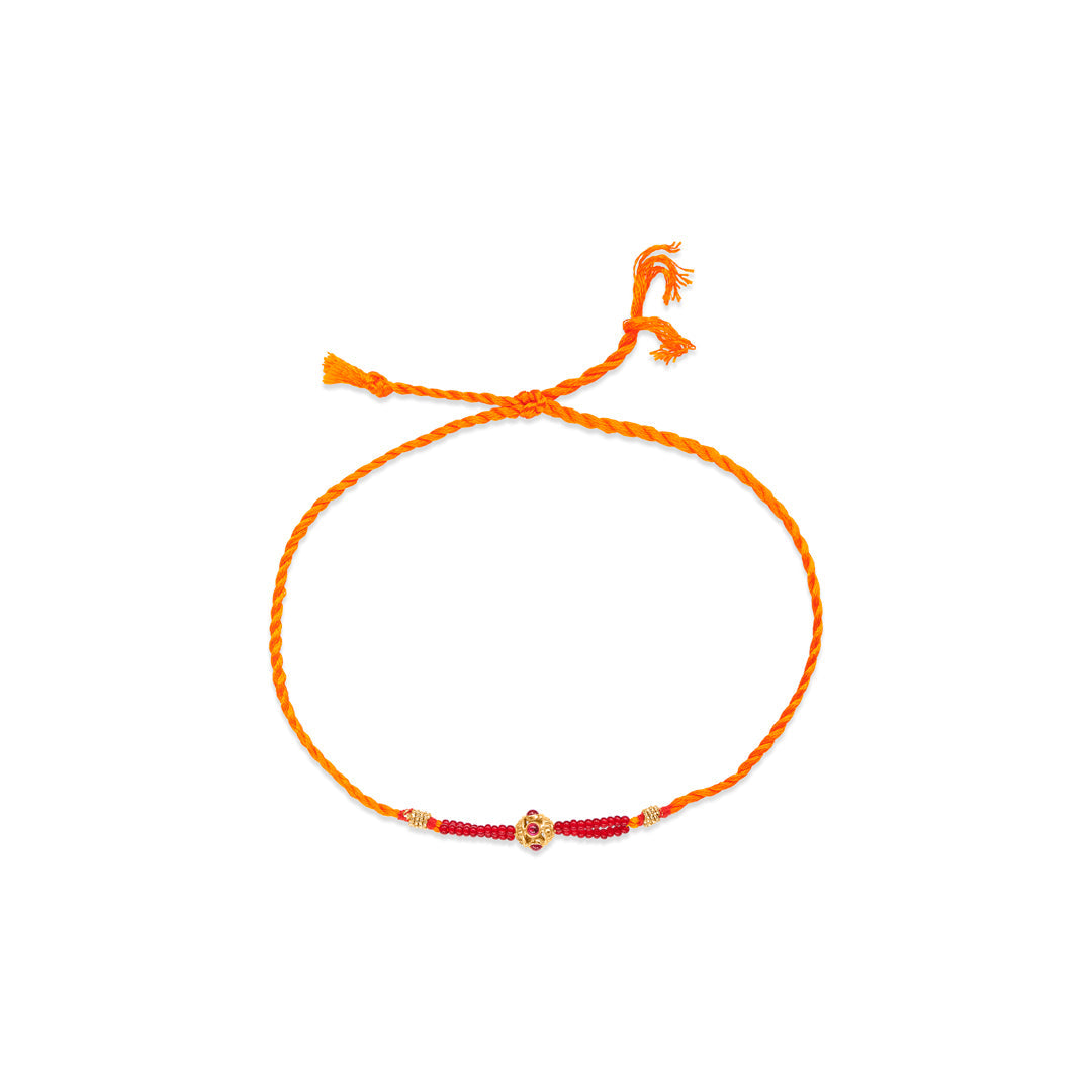 Manik Bandhan Gold Rakhi