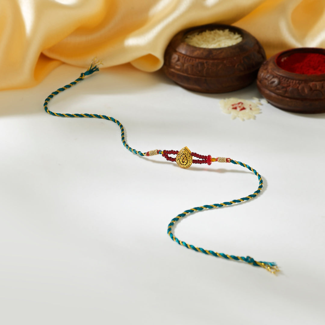 Manik Vaibhav Gold Rakhi