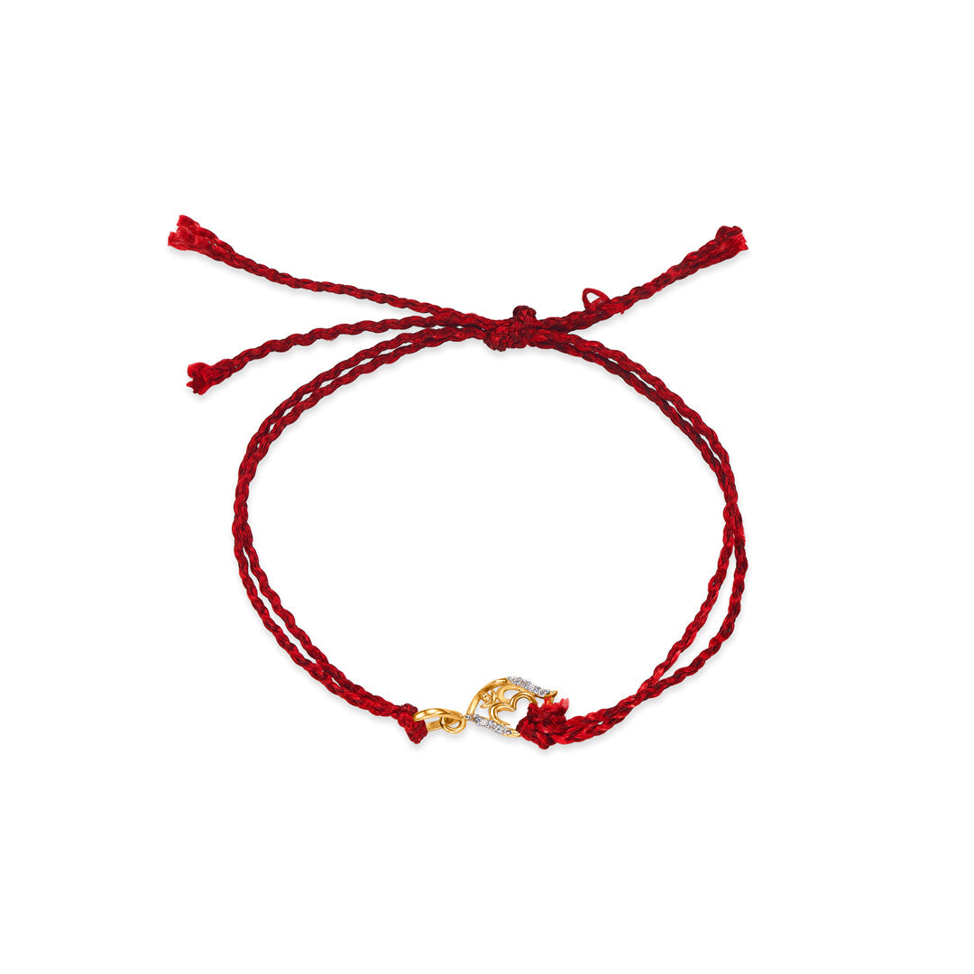 Mangal Om Gold Rakhi