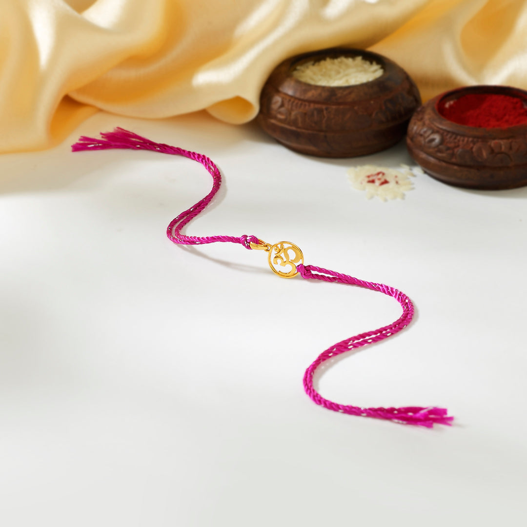 Om Vaibhav Gold Rakhi
