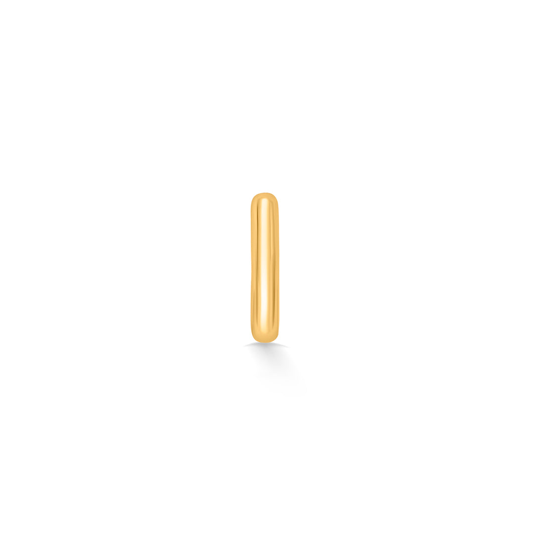 golden orbit bali gold men's earring
