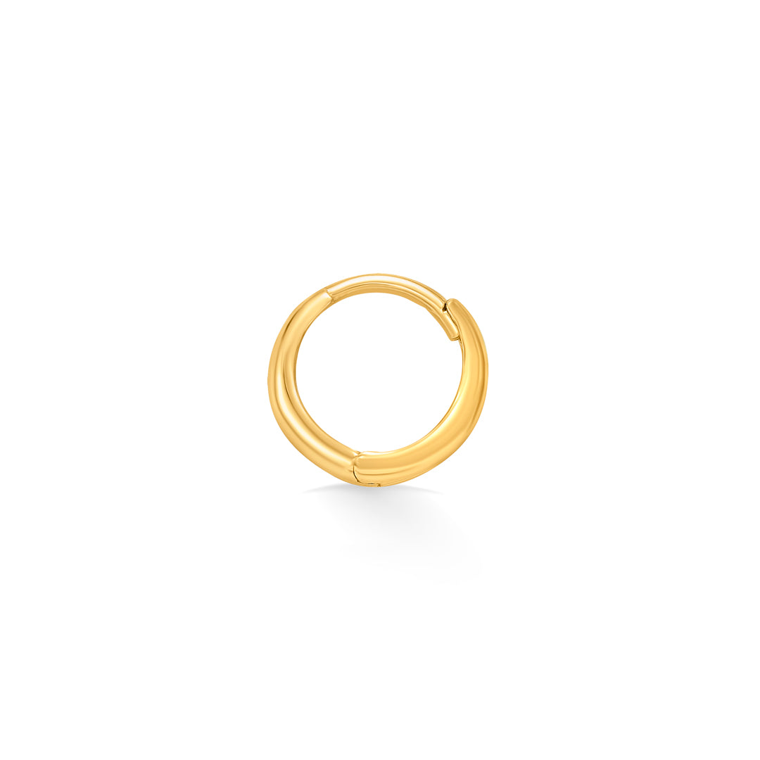 radiant beam bali gold mens earring