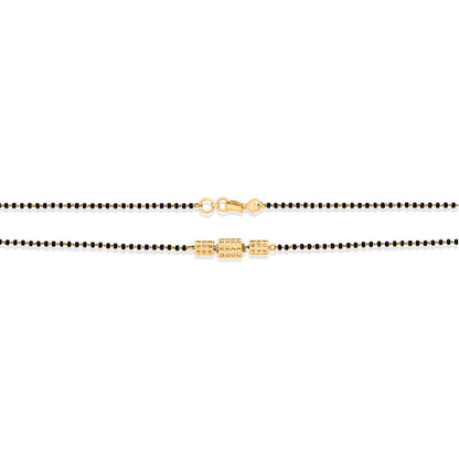 Ornate Link Gold Modern Mangalsutra for Women