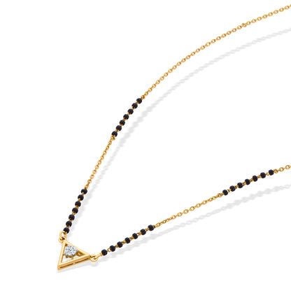 Viva Spark Gold Modern Mangalsutra for Women