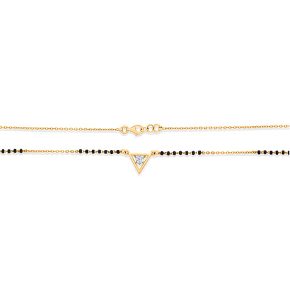Viva Spark Gold Modern Mangalsutra for Women