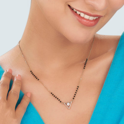 Viva Spark Gold Modern Mangalsutra for Women