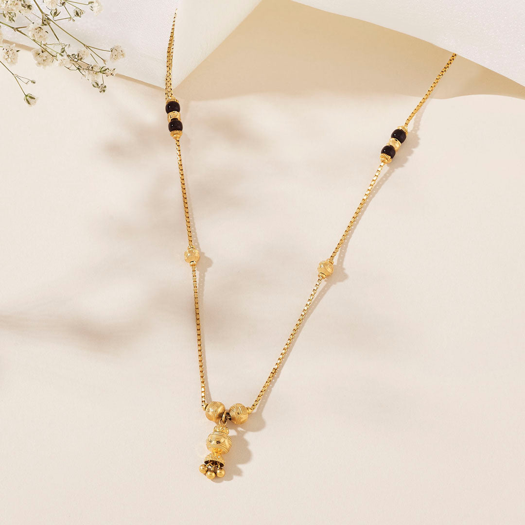 Tarini Drop Traditional Gold Mangalsutra