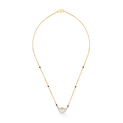 Dawncrest Gold Modern Mangalsutra for Women
