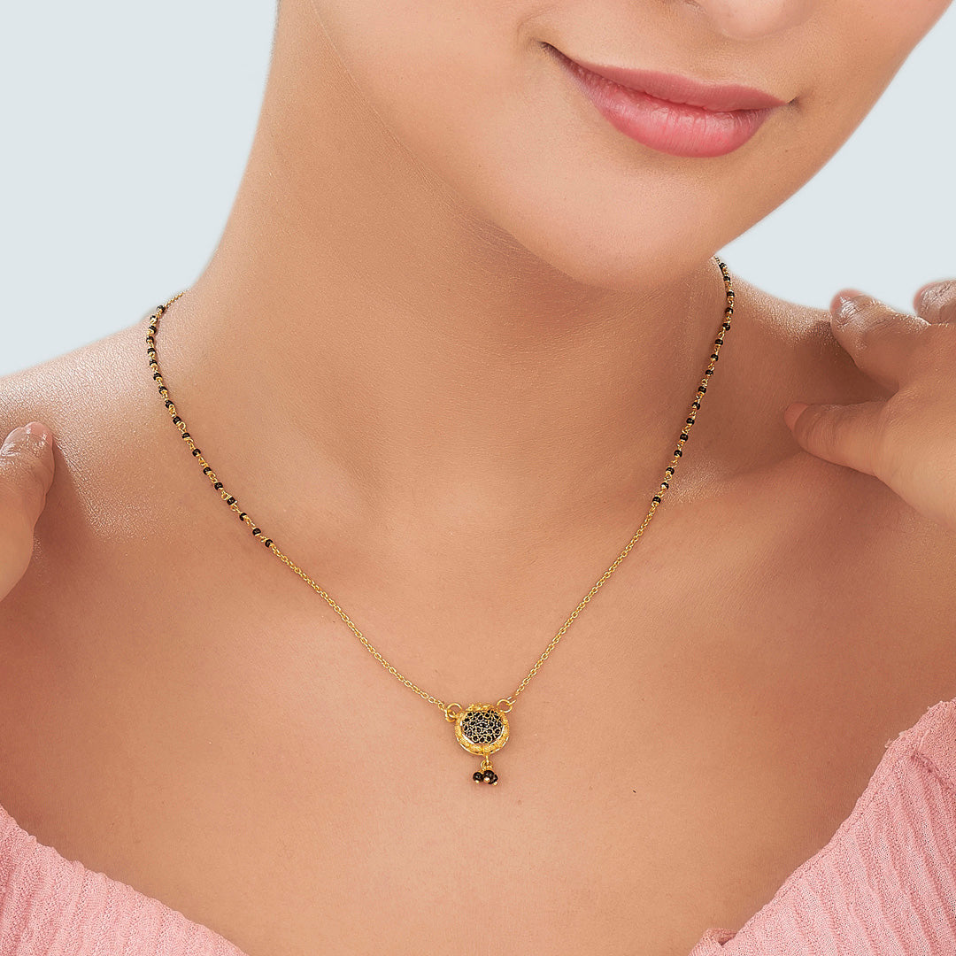 Yog Gold Wati Mani Mangalsutra for Women