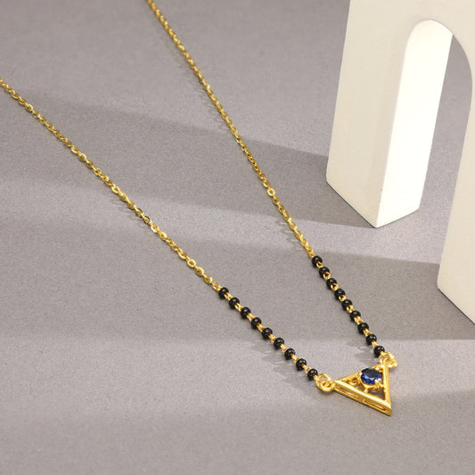 Midnight Edge Gold Mangalsutra