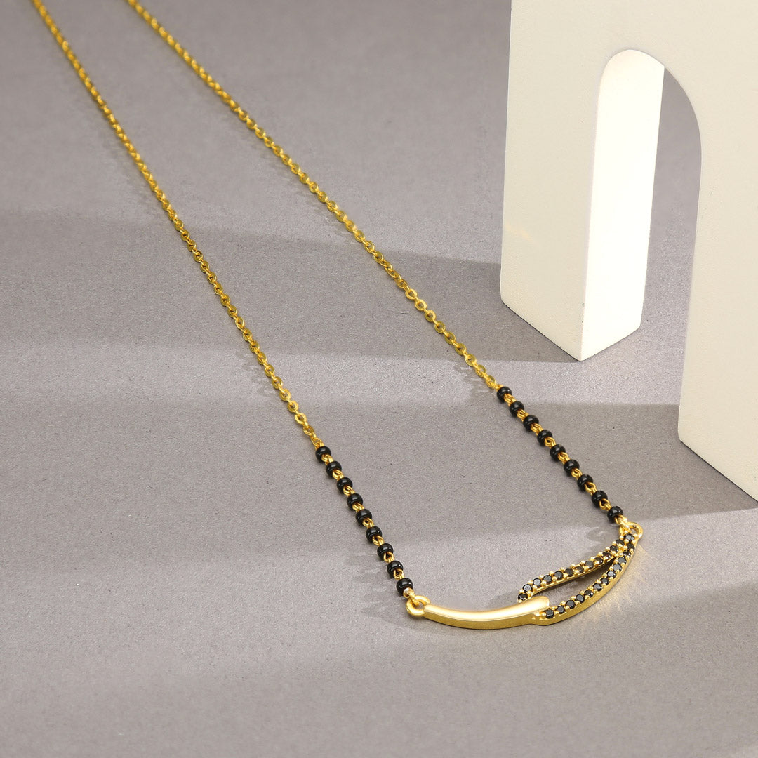 Woven Promise Gold Mangalsutra for Her