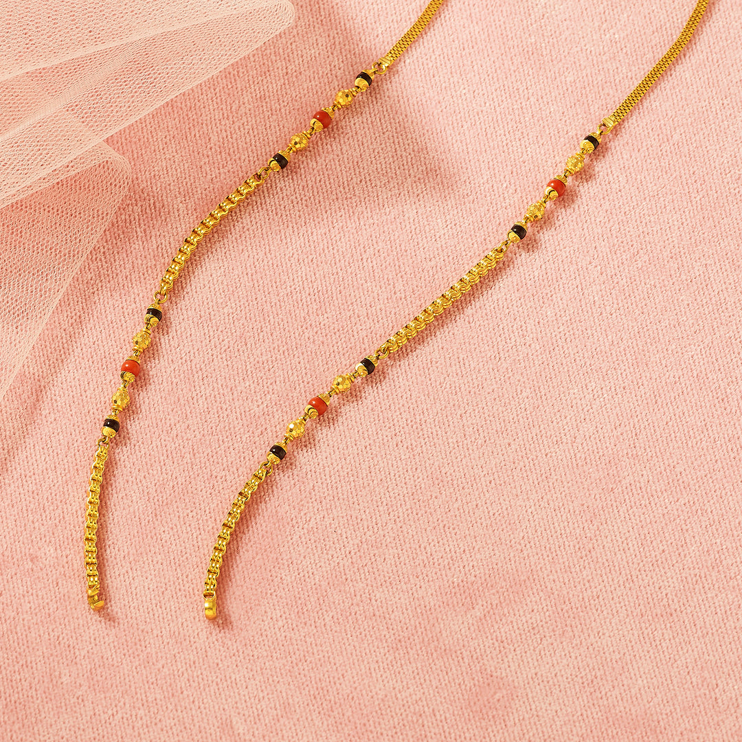 Nishtha Chains Gold Mangalsutra