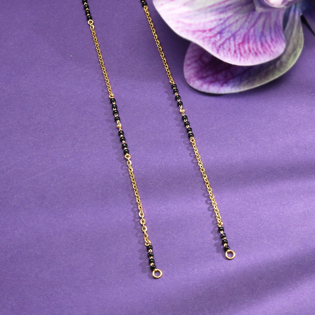 classic gold mangalsutra chain