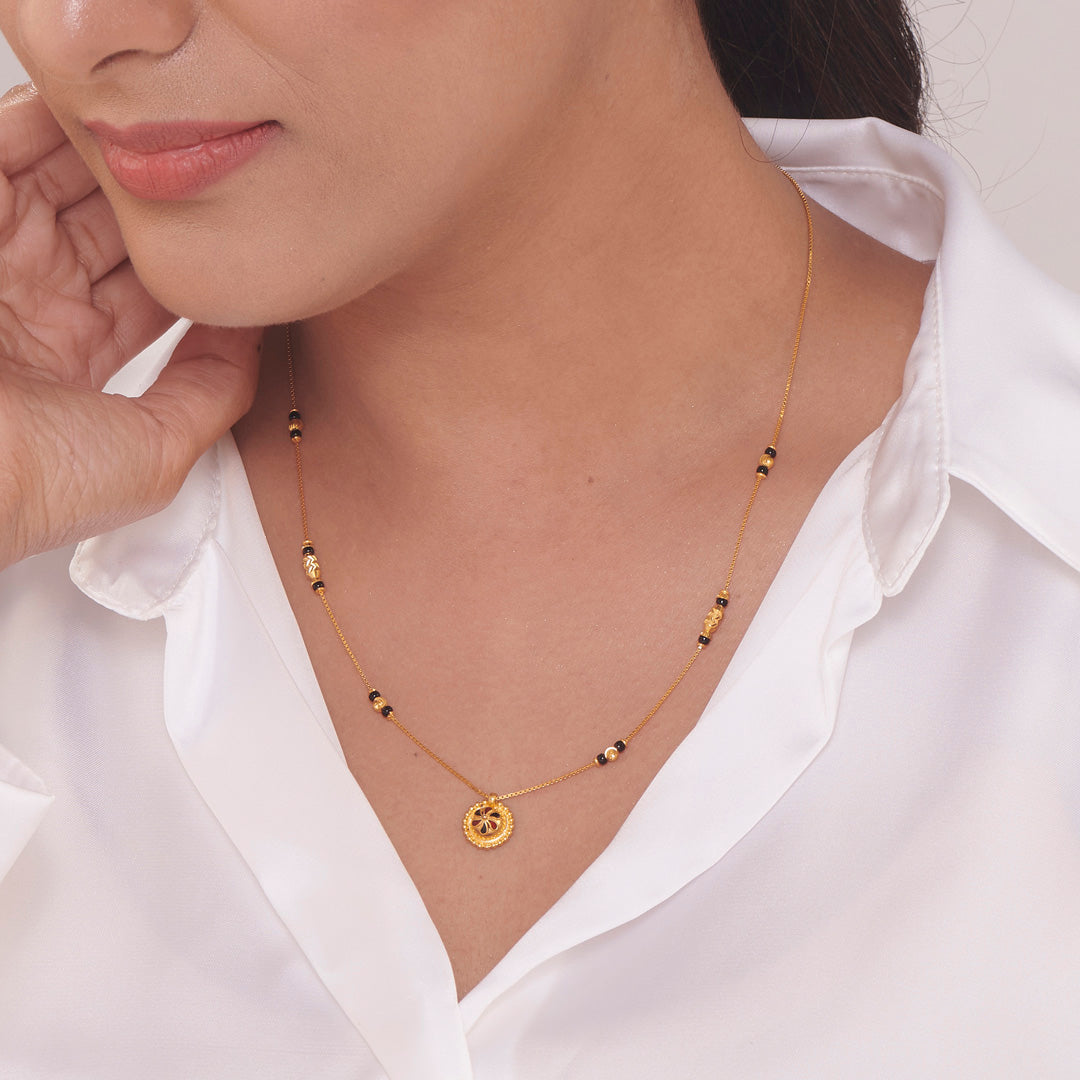 Circle Grace Fancy Mangalsutra For Her