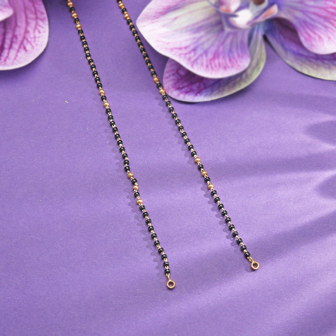 timeless gold mangalsutra chain
