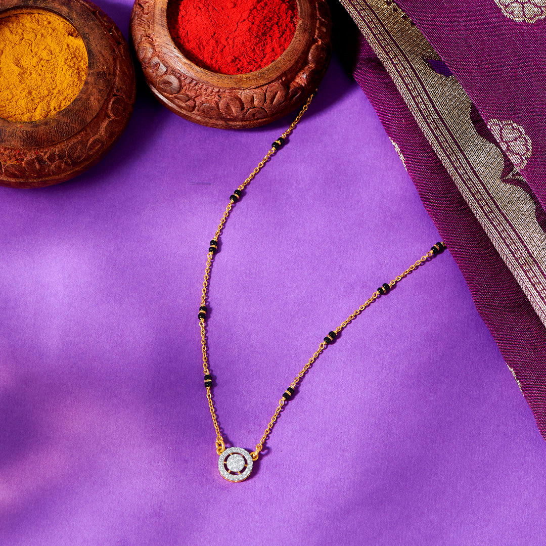 Round Oath Fancy Mangalsutra