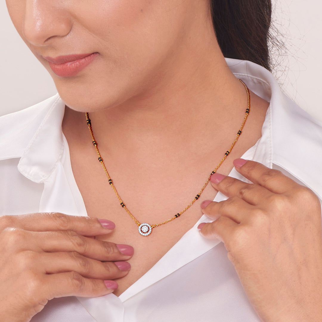 Round Oath Fancy Mangalsutra