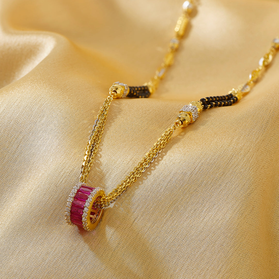 Urban Glow Modern Gold Mangalsutra