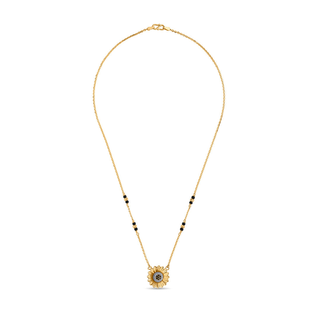 Circle of Radiance Modern Gold Mangalsutra
