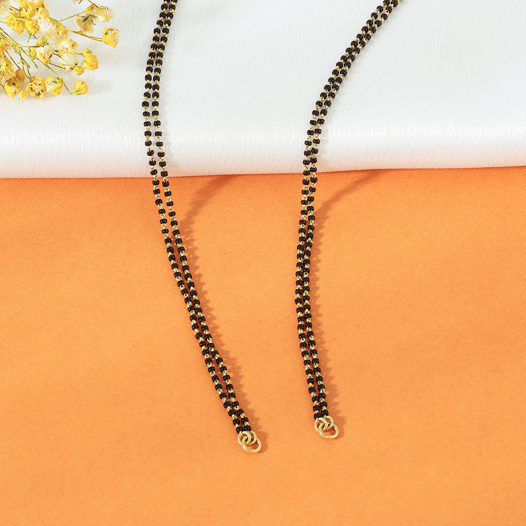 Akshita Chains Gold Mangalsutra