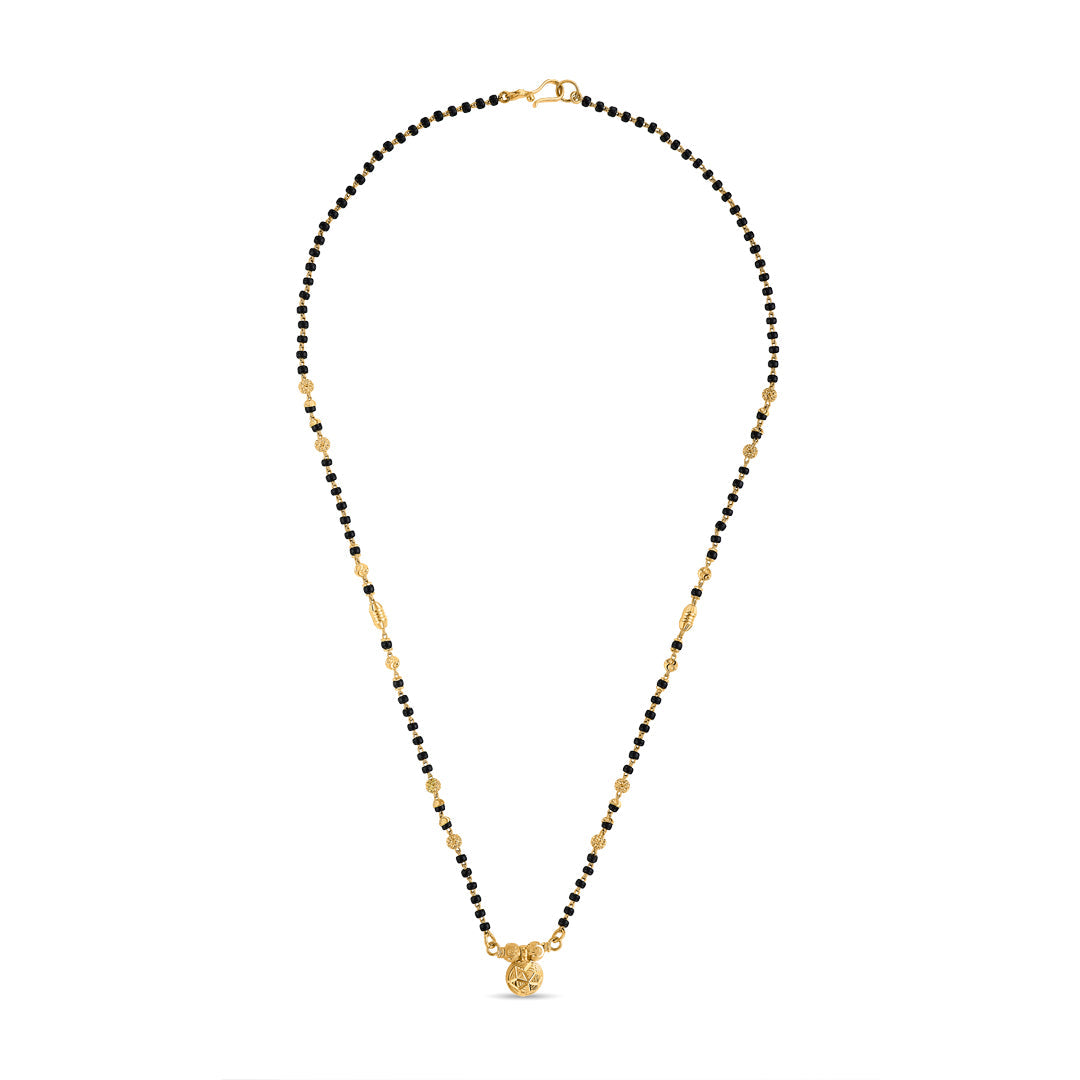Kusumita Watimani Gold Mangalsutra
