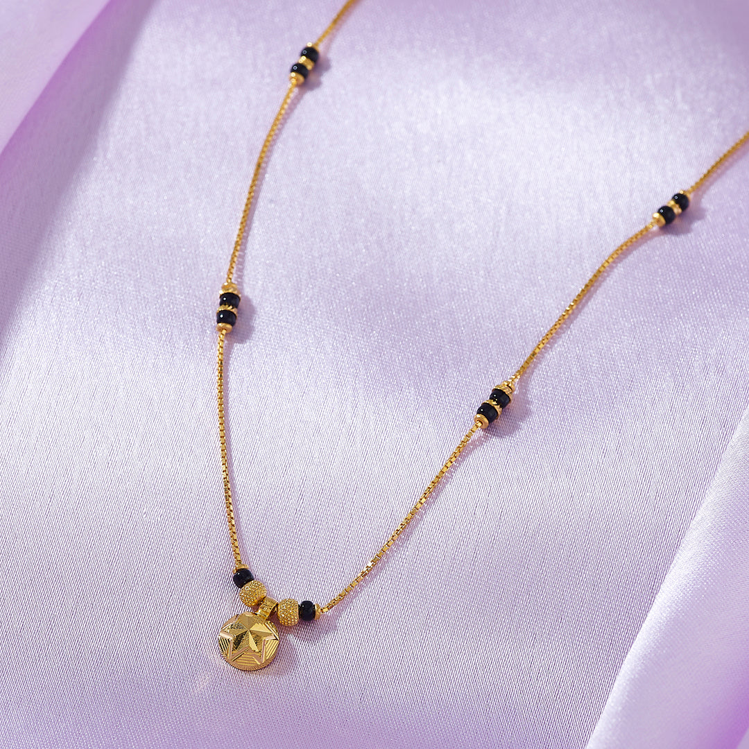 Heritage Blossom Watimani Gold Mangalsutra