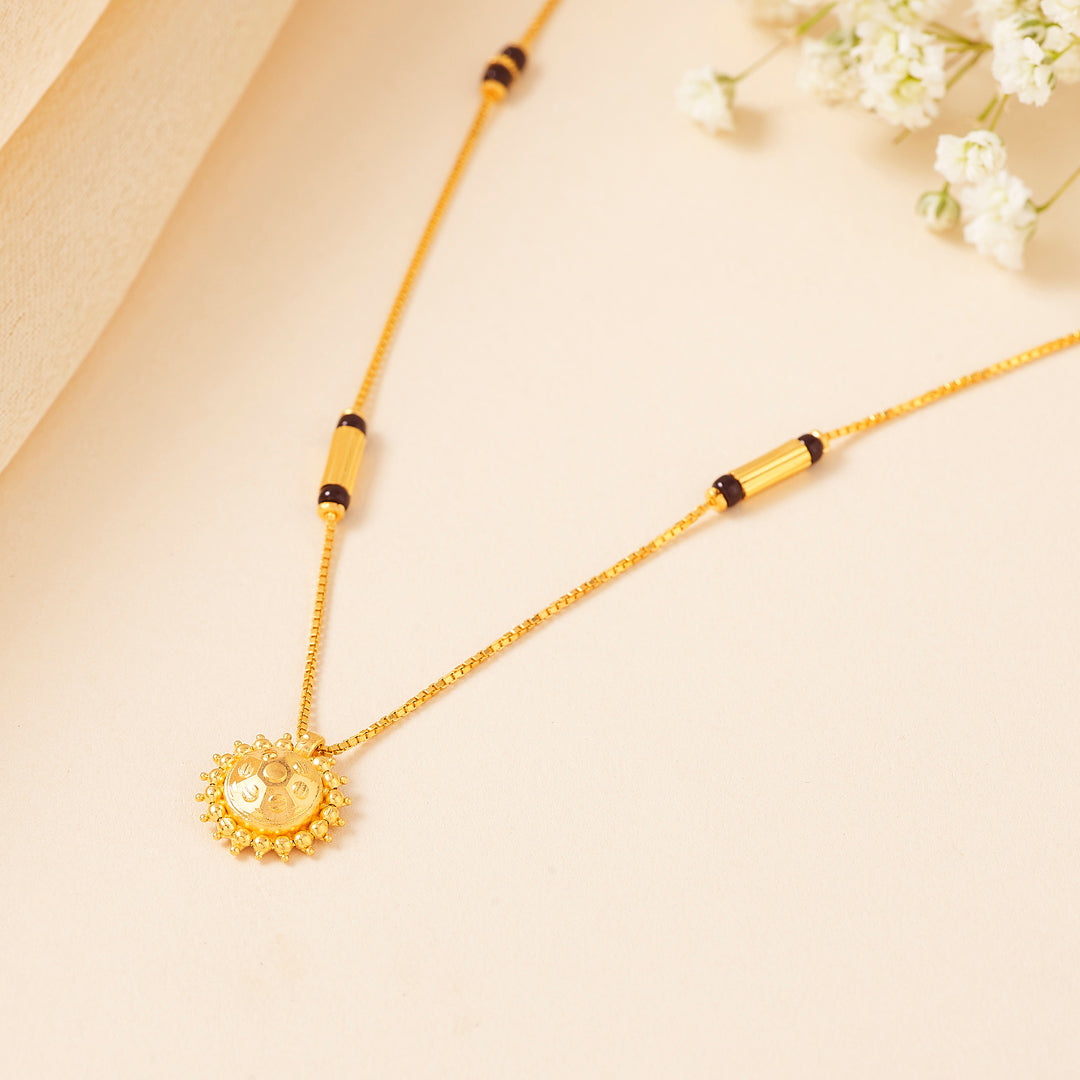 Charulata Modern Gold Mangalsutra