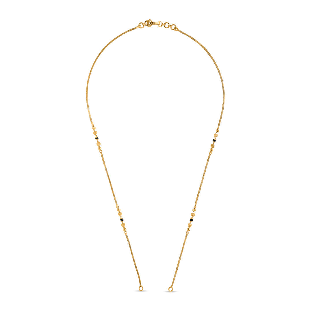 Suhaag Chains Gold Mangalsutra