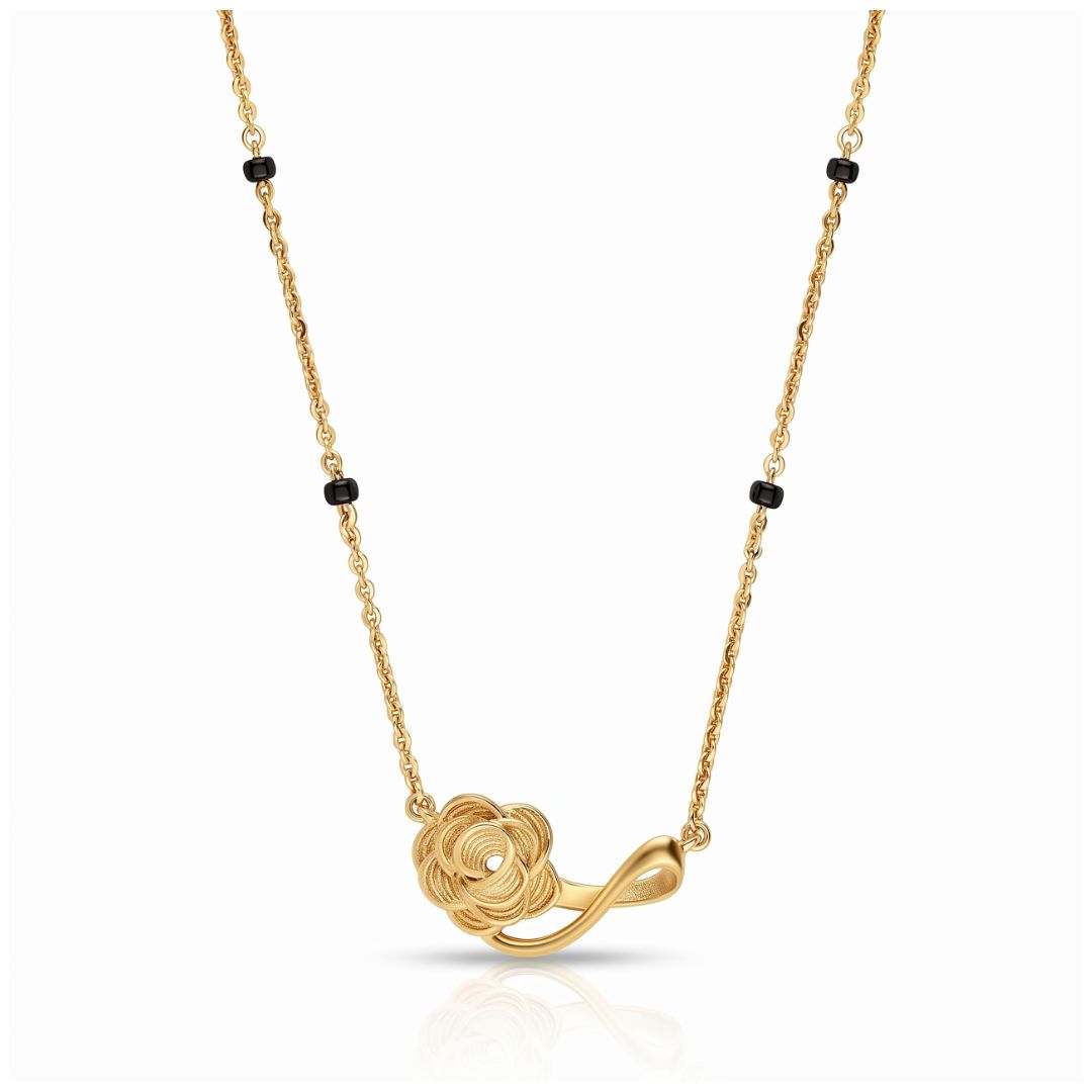 Golden Rose 9Kt Gold Mangalsutra