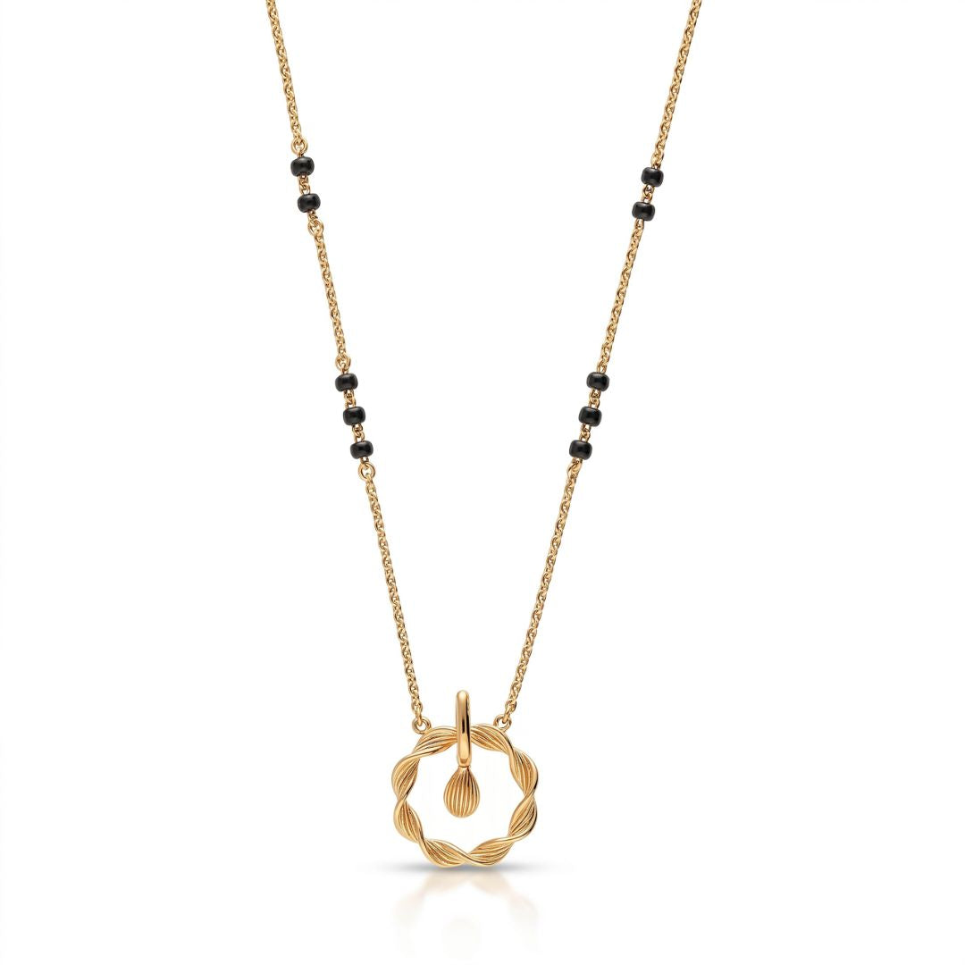Timeless Orbit 9Kt Gold Mangalsutra