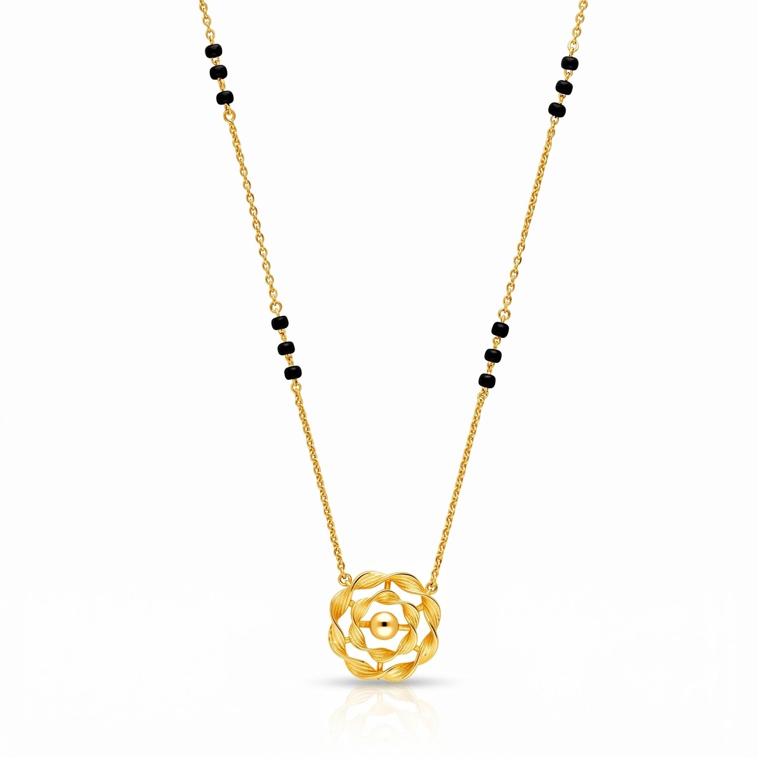 Radiant Orbits 9Kt Gold Mangalsutra