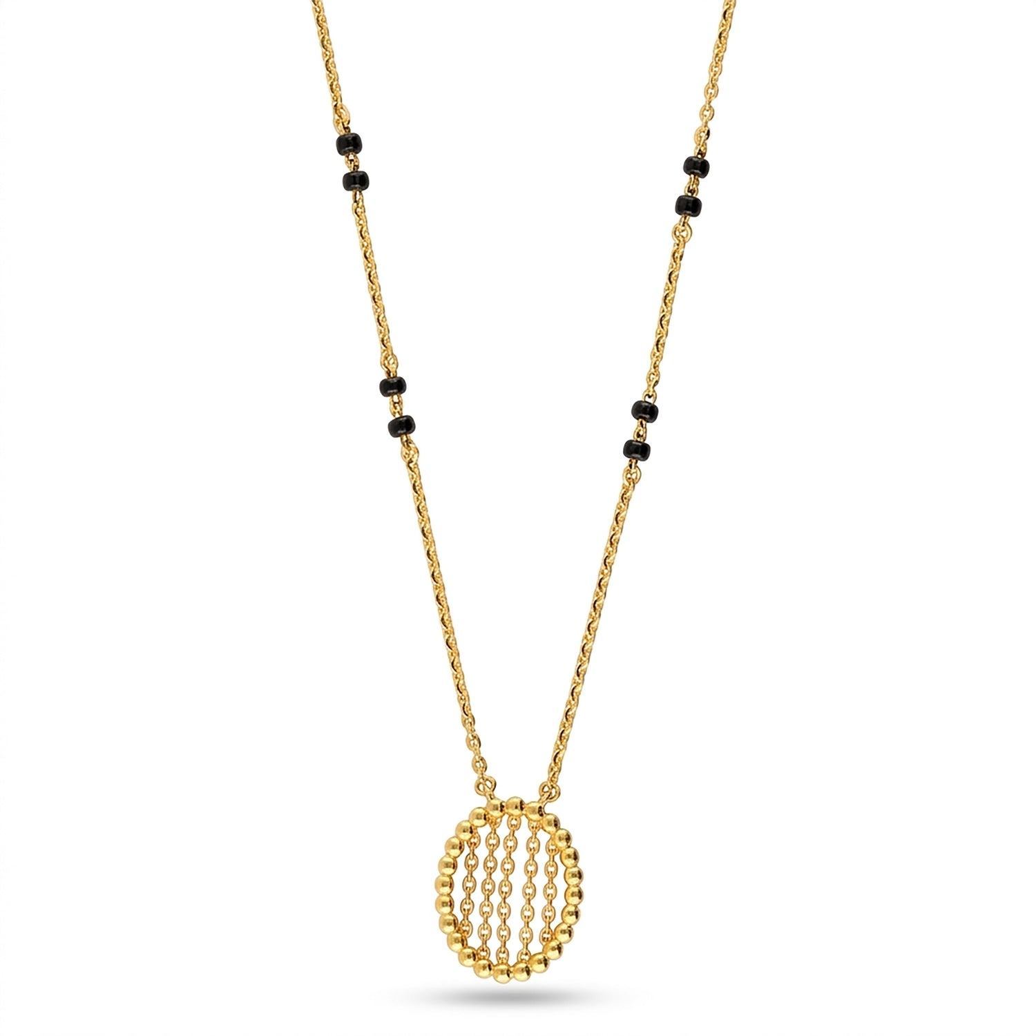 Halo of Chains 9Kt Gold Mangalsutra