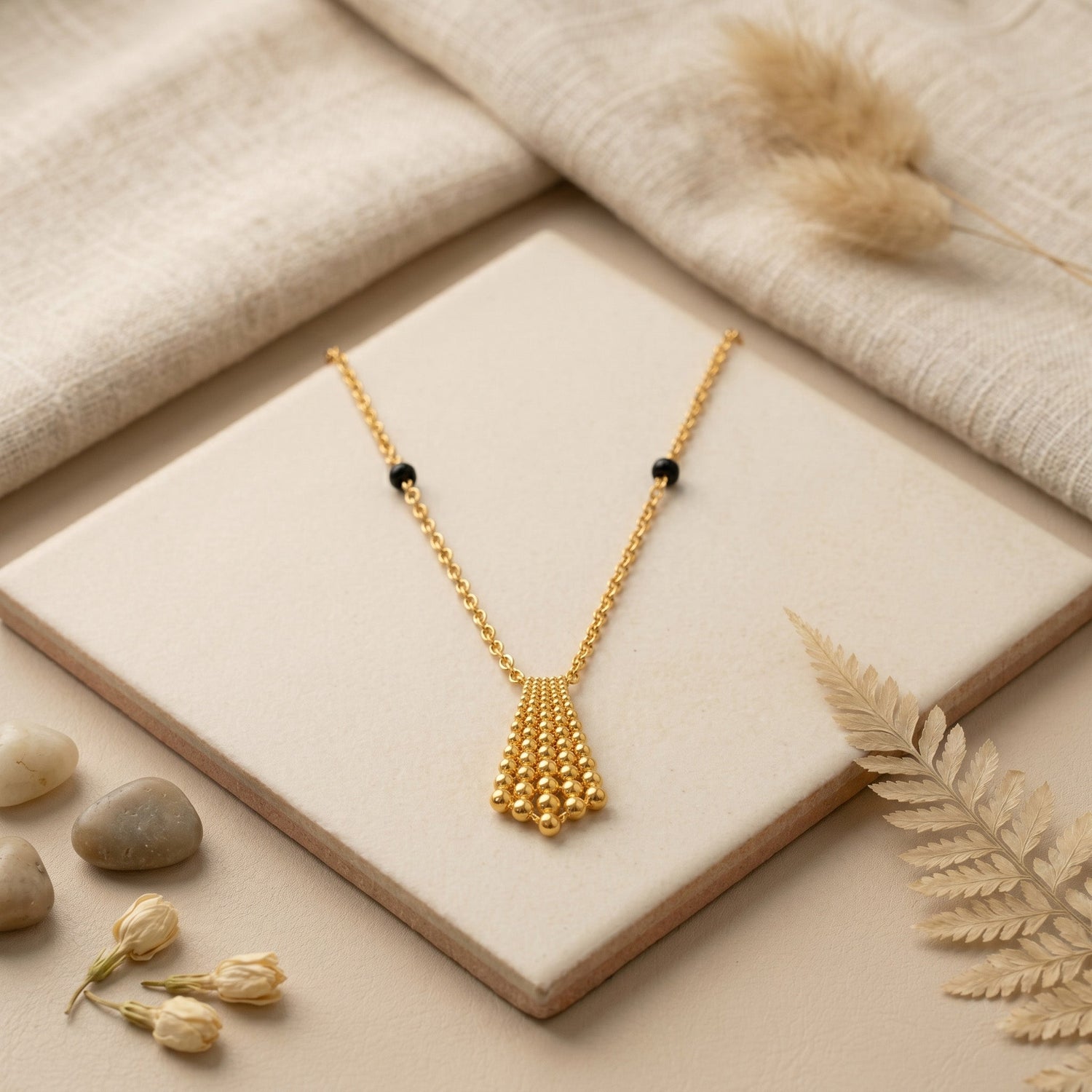 Beads and Vows 9Kt Gold Mangalsutra