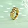 Sovereign Ban Men's Gold Ring